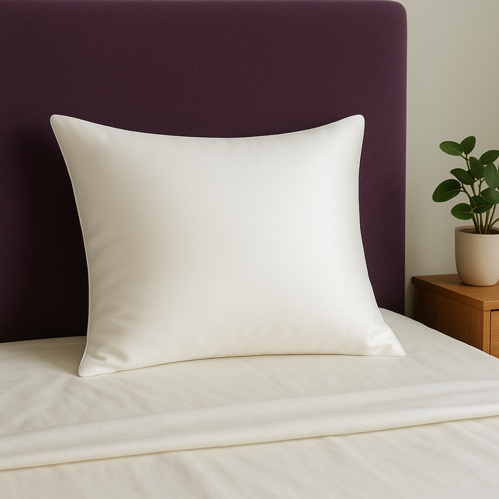 Taie d’oreiller en soie 25 Momme – 100 % soie de mûrier – Confort haut de gamme