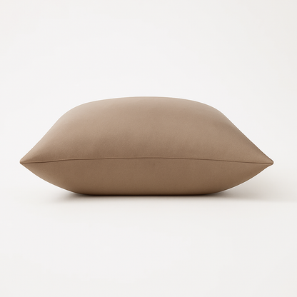 Taie d'oreiller en soie 19 Momme - Taupe
