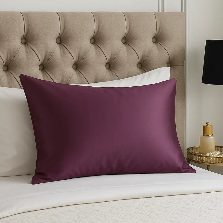 Taie d'oreiller en soie 22 Momme - Violet