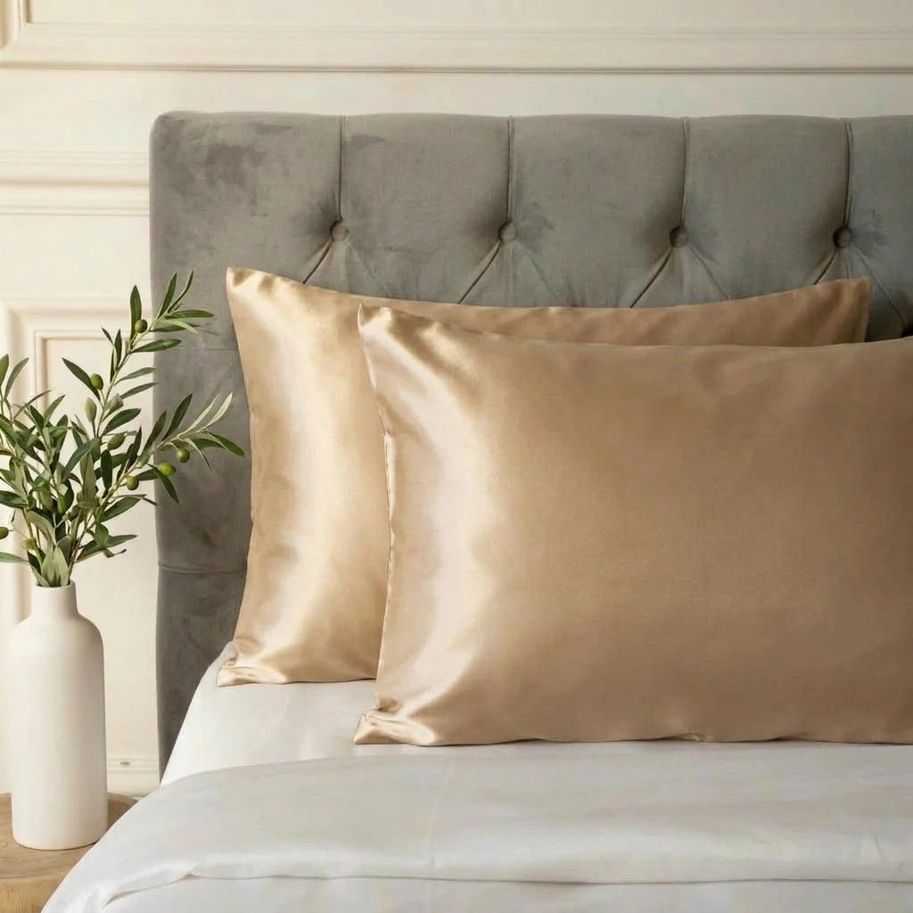 Taie d'oreiller en soie de mûrier 25 Momme