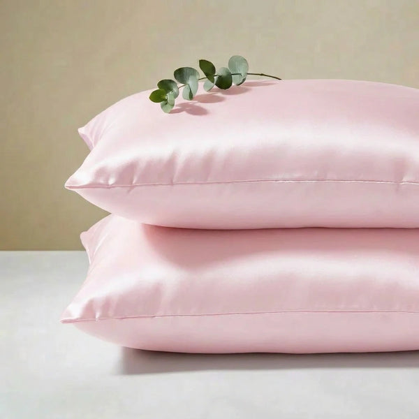 Taie d'oreiller en soie 25 Momme Rose - Grade 6A OEKO-TEX