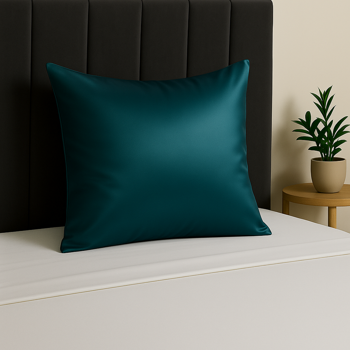 Taie d’oreiller en satin de soie - 66×66