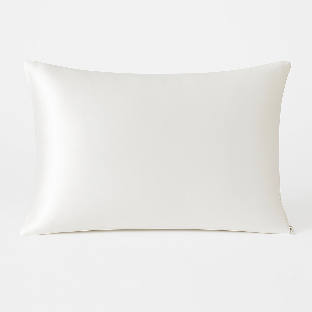 Taie d’oreiller en soie 25 Momme – 100 % soie de mûrier – Confort haut de gamme