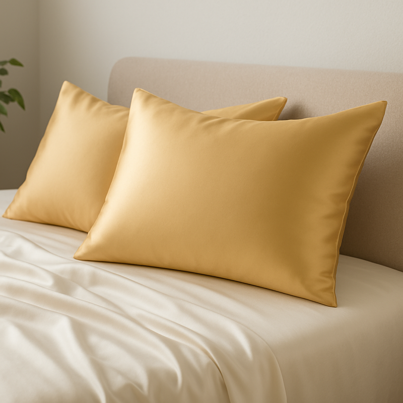 Taie d’oreiller en soie – 30 Momme – 80 × 80 cm